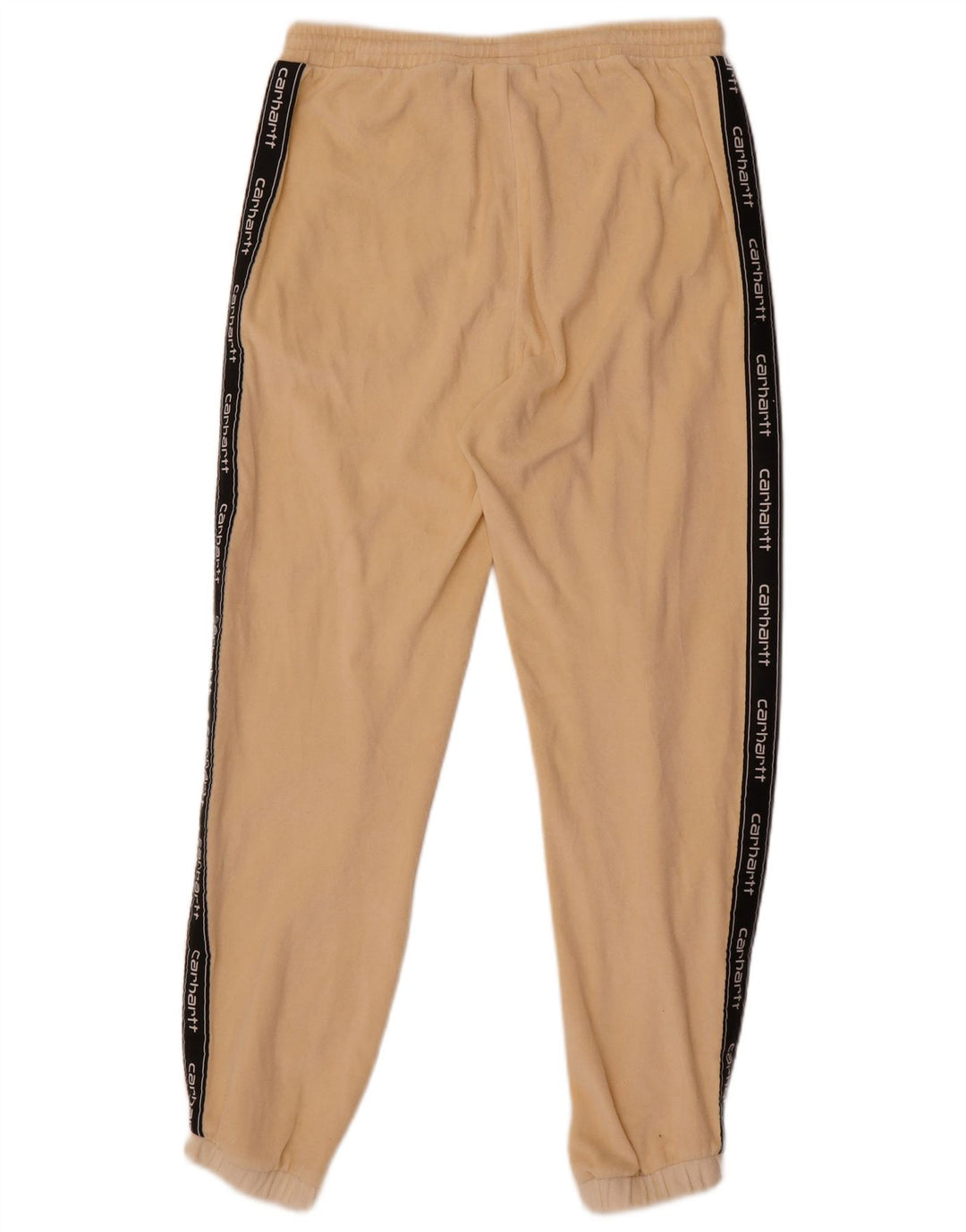 Carhartt Mens Graphic Tracksuit Trousers Joggers Small Off White