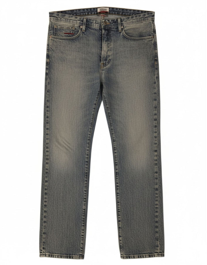 Tommy Hilfiger Straight Jeans til mænd W34 L34 Blå