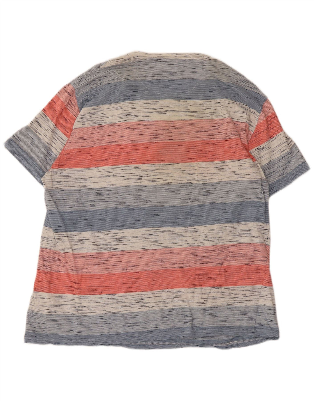 T-shirt da uomo James Pringle Top grande in cotone a righe multicolori