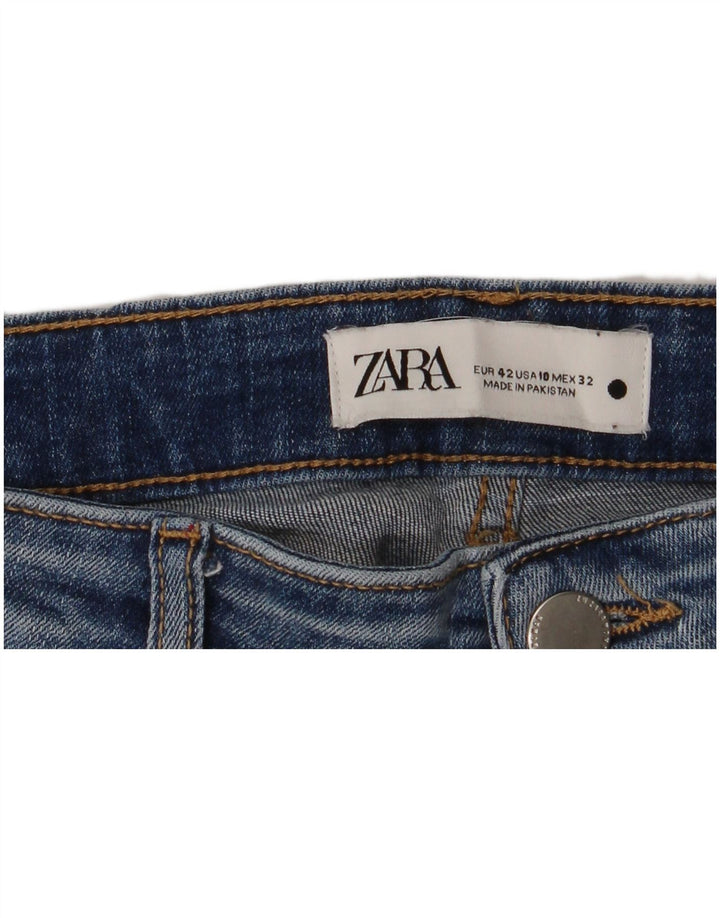ZARA Womens Slim Jeans EU 42 Large W32 L28 Blue