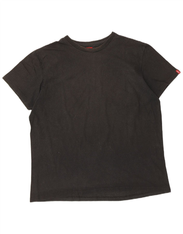 Levi's Damen T-Shirt Top UK 18 XL Schwarz