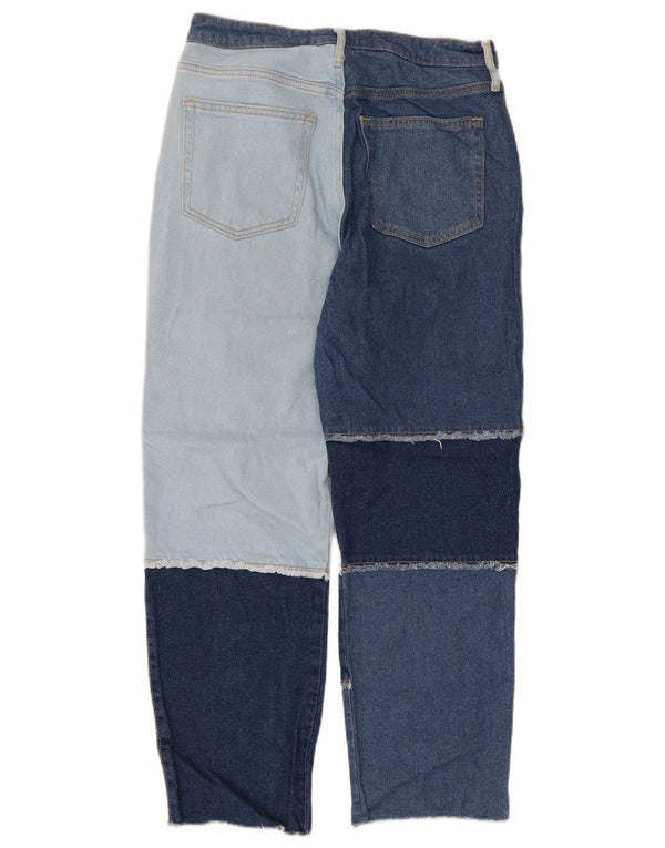 Hollister Damen Vintage Straight Jeans US 7 Medium W28 L27 Blau