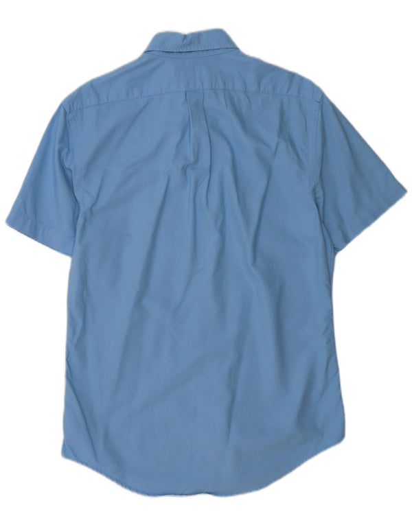 Polo Ralph Lauren da uomo slim fit a maniche corte in cotone blu medio