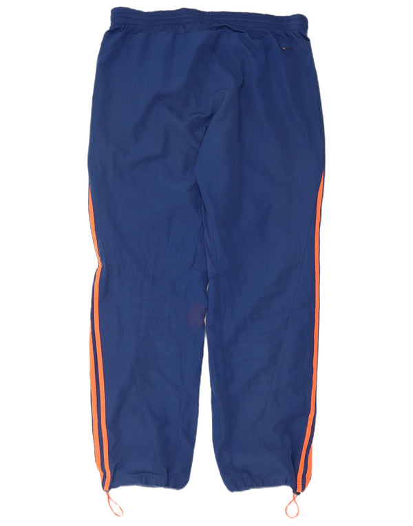 Adidas Mens Climacool Tracksuit Trousers Joggers Large Blue Polyester
