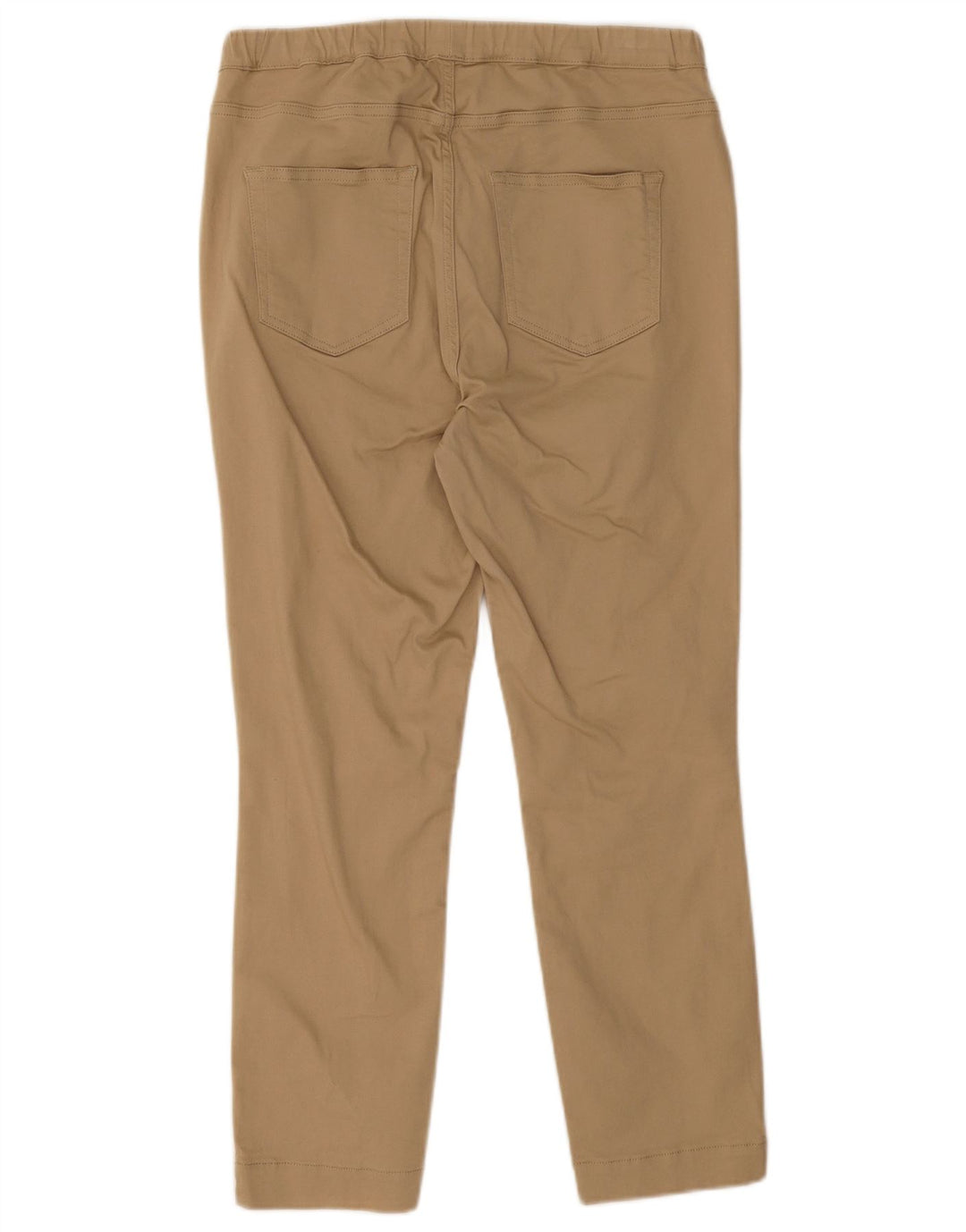 White Stuff Womens Jegging Cropped Trousers UK 14 Medium W30 L25 Beige