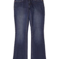 Levi's Womens 524 Low Waist Bootcut Jeans US 5 Medium W30 L32 Blue Cotton