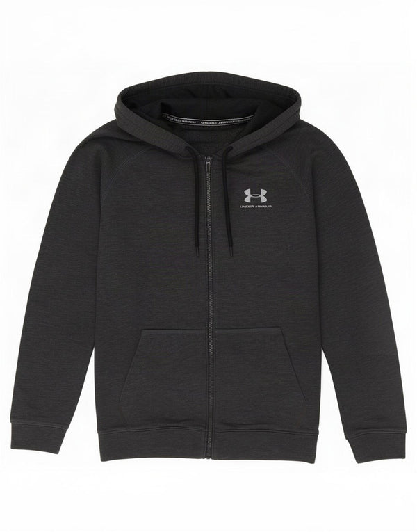 Ανδρικό πουλόβερ με κουκούλα Under Armour, Μεσαίο γκρι βαμβακερό