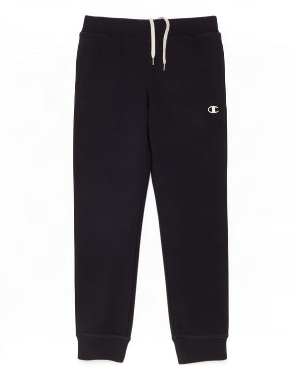 Champion Girls Tracksuit Trousers Joggers 7-8 Years Small Navy Blue Cotton