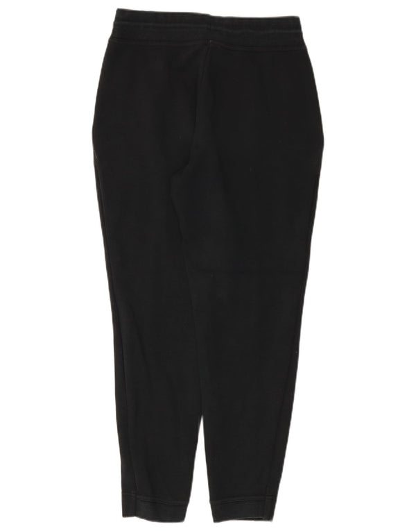Nike Damen Trainingshose Jogger UK 12 Mittelschwarze Baumwolle
