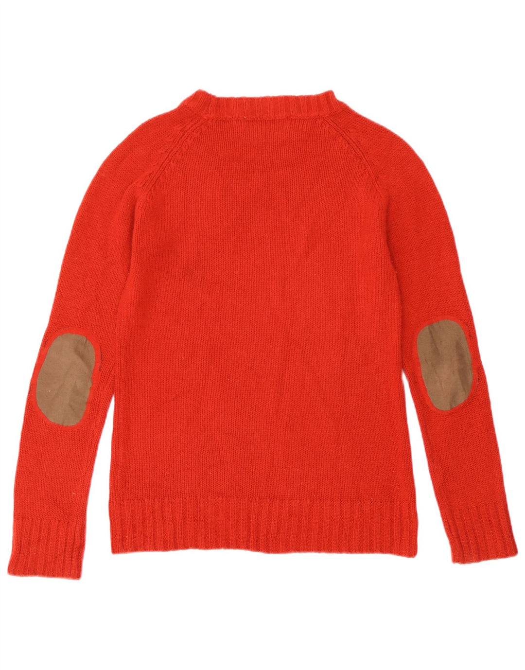 Zara Dame Boat Neck Jumper Sweater UK 12 Medium Red