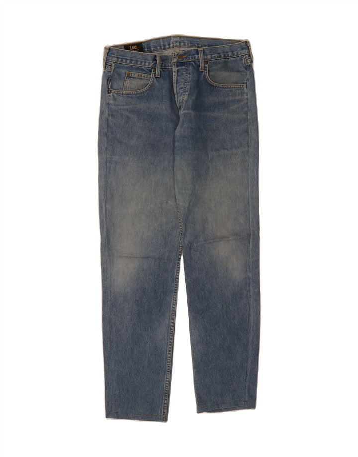 LEE Mens Straight Jeans W34 L30 Blue Vintage Lee and Second-Hand Lee from Messina Hembry 