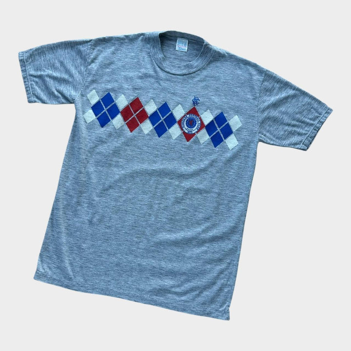 Vintage 80s Rangers football graphic tee - large (fits like a medium)