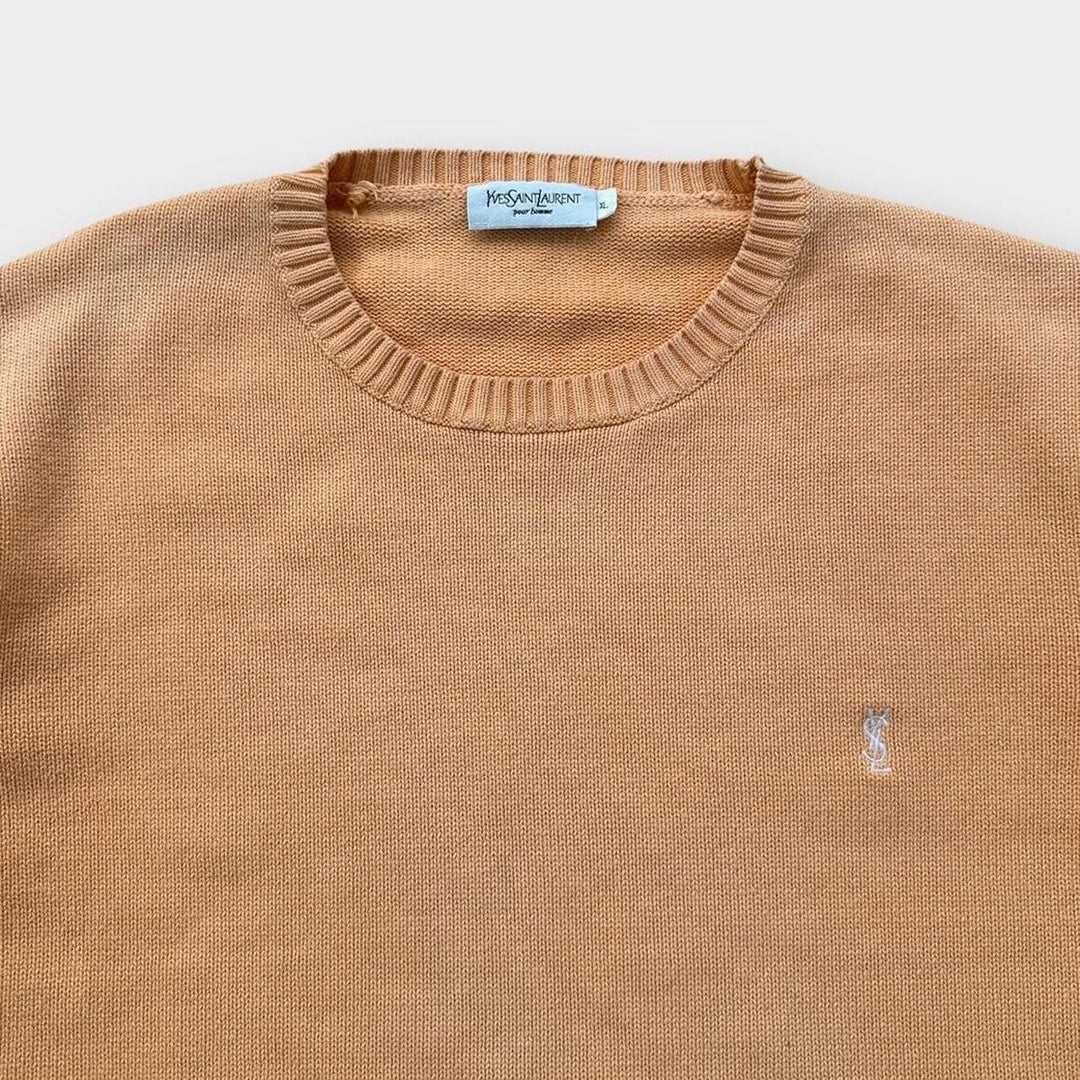 Vintage YSL striktrøje - XL