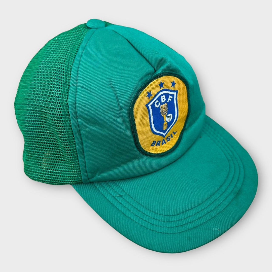 90'er Brasilien fodboldkasket - one size
