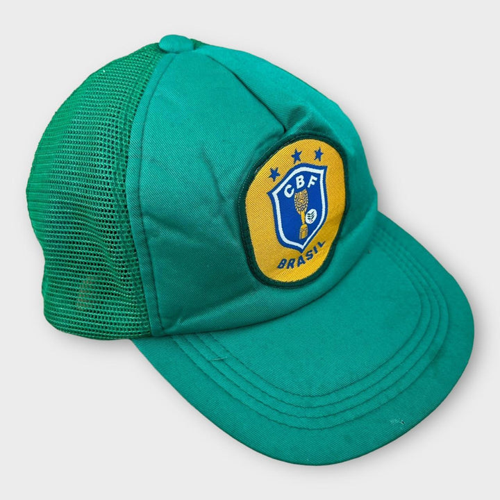 90'er Brasilien fodboldkasket - one size