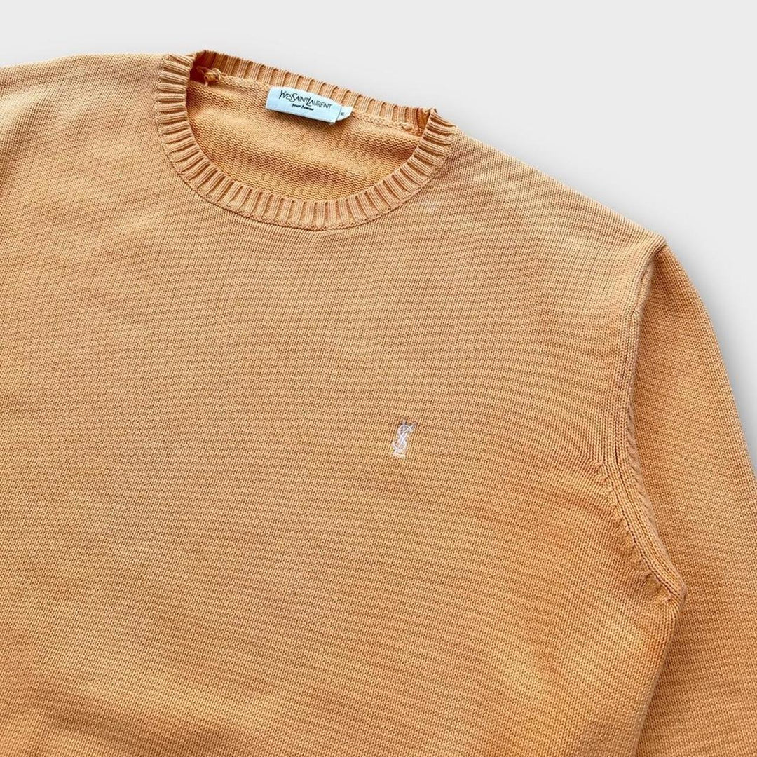 Vintage YSL striktrøje - XL