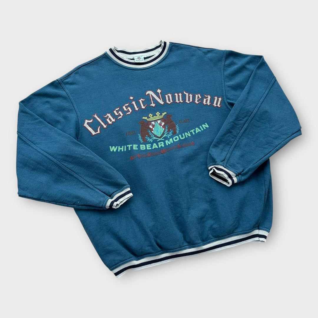 Vintage graphic sweatshirt - large