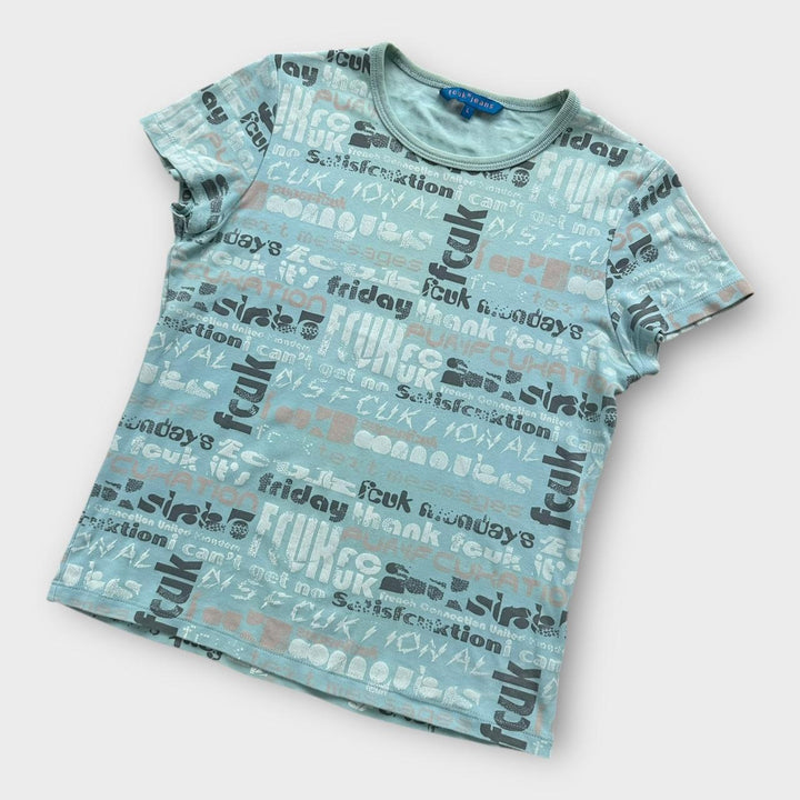 Vintage Y2K FCUK tee - women’s large