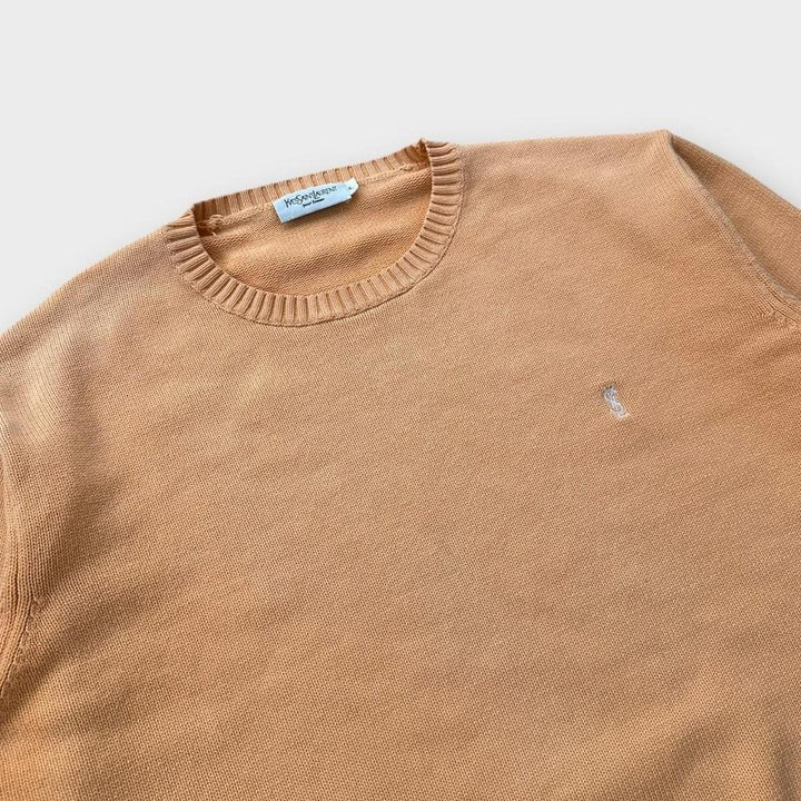 Vintage YSL striktrøje - XL