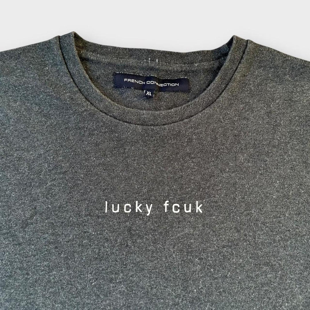 French connection slogan tee - XL (fits medium)