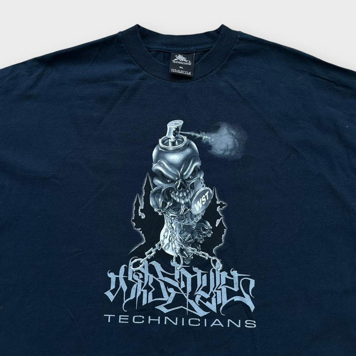 Wild style Technicians Hip-Hop graphic tee - XL