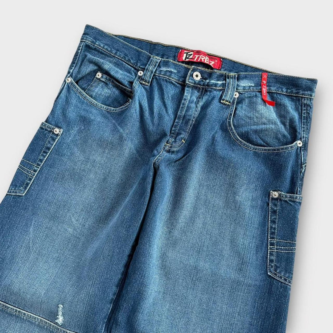 Vintage Y2K wide leg jeans - 36 (measures as 38 inches)