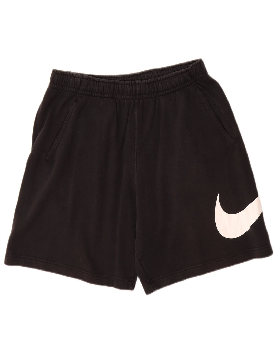 Nike Mens Graphic Sport Shorts Small Black Cotton
