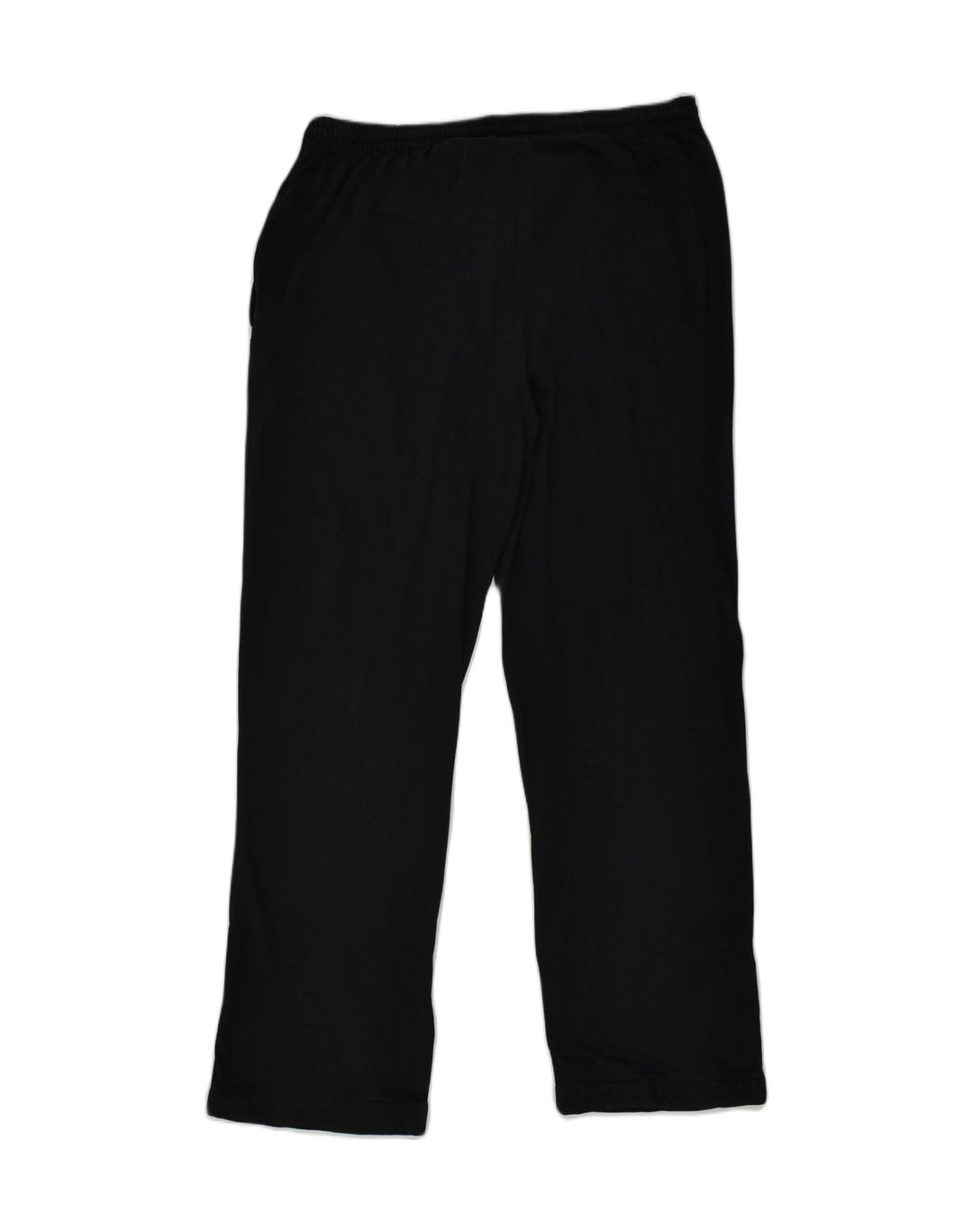FILA Womens Tracksuit Trousers UK 16 Large Black Cotton | Vintage Fila | Thrift | Second-Hand Fila | Used Clothing | Messina Hembry 