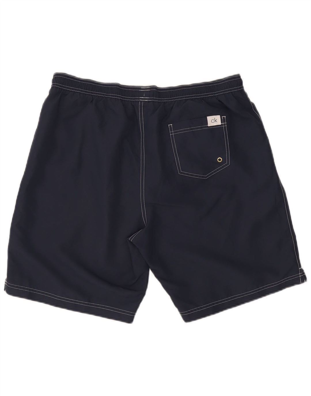 Pantaloncini da bagno da uomo Calvin Klein XL blu navy in poliestere