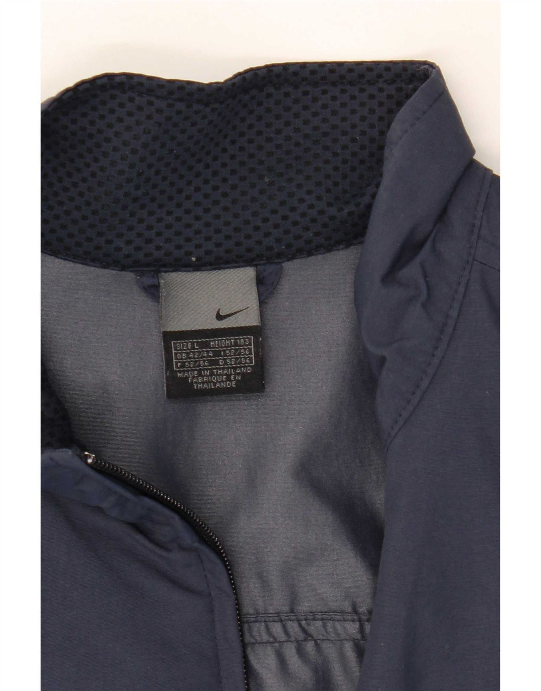 Nike Mens Tracksuit Top Jacket UK 42/44 Large Navy Blue