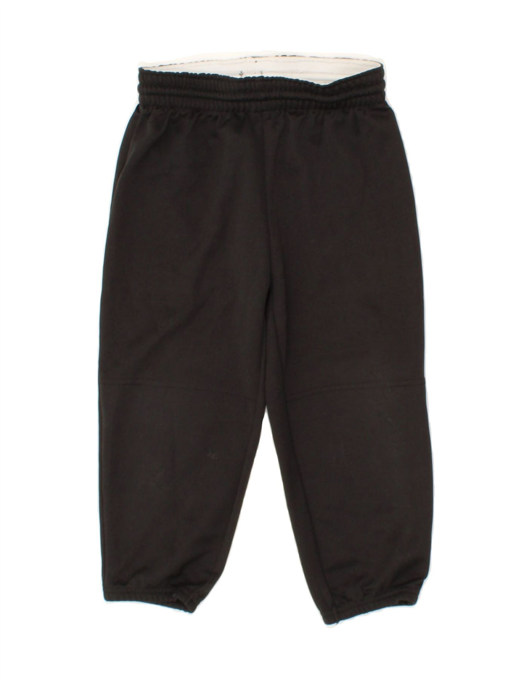 ADIDAS Boys Tracksuit Trousers Joggers 7-8 Years Small  Black Polyester Vintage Adidas and Second-Hand Adidas from Messina Hembry 