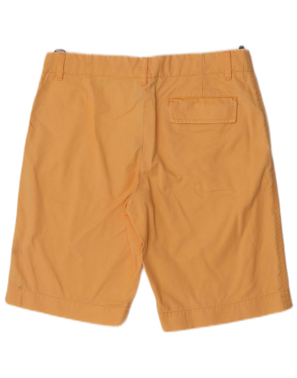 Gap Womens Chino Shorts US 8 Medium W32 Yellow Cotton