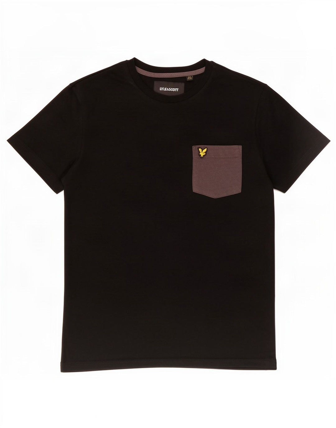 Lyle & Scott T-Shirt Homme Haut Petit Noir Polyester