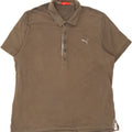 PUMA Mens Graphic Polo Shirt XL Grey Vintage Puma and Second-Hand Puma from Messina Hembry 