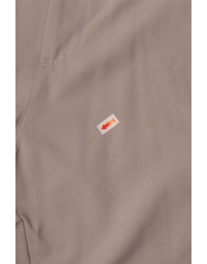 ADIDAS Mens Straight Chino Trousers W38 L32 Grey Polyester