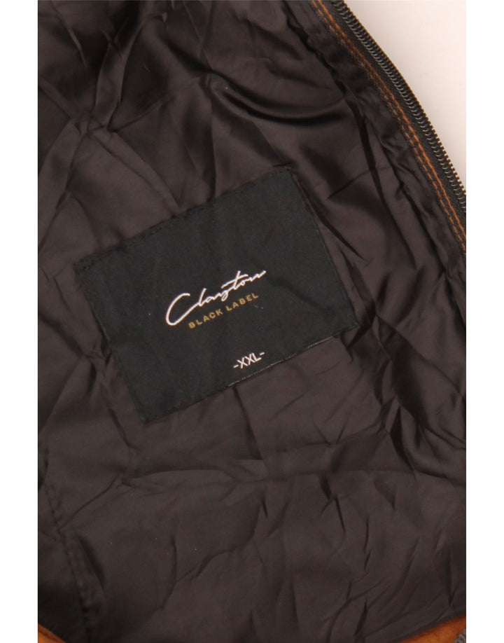 Giacca imbottita da uomo CLAYTON UK 44 2XL Marrone