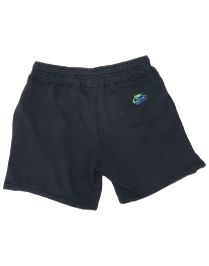 Nike grafiske sportsshorts til mænd mellem marineblå bomuld