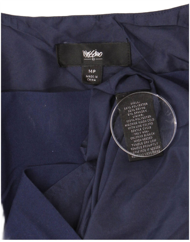 Damska sukienka Mossimo Petite Shift US 14 XL Granatowy poliester