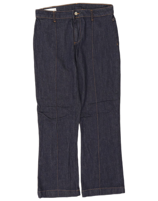 Zara Jeans Bootcut Mujer EU 40 Medium W30 L27 Algodón Azul Marino