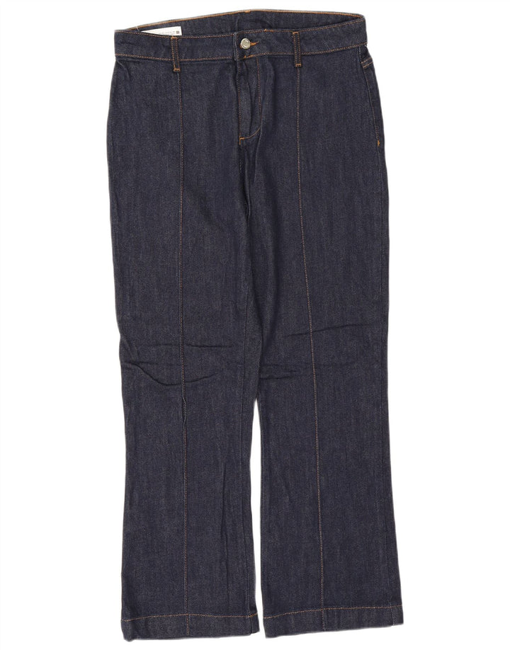 Zara Womens Bootcut Jeans EU 40 Medium W30 L27 Navy Blue Cotton