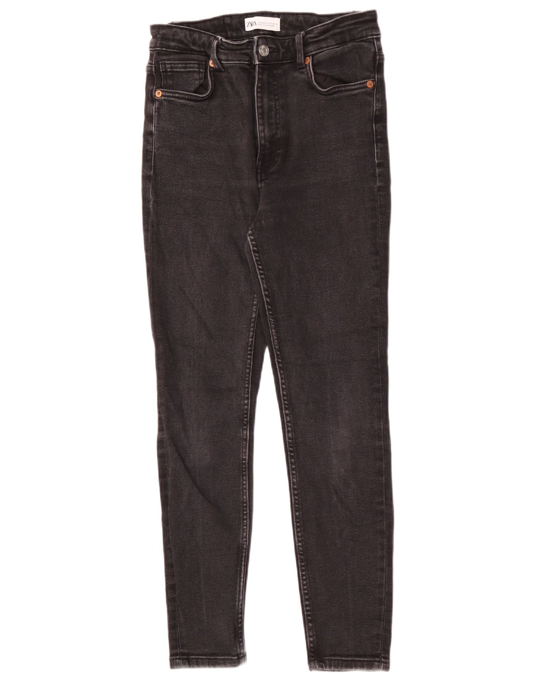 Zara Womens Skinny Jeans EU 40 Medium W30 L27 Black