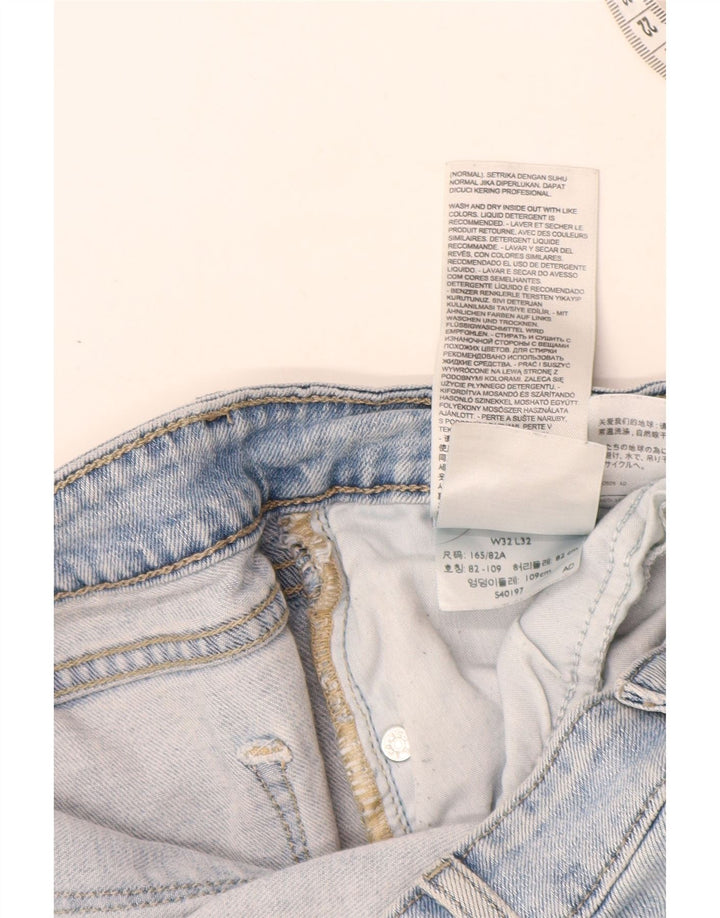Levi's Jean Slim 712 Femme W32 L32 Bleu Coton