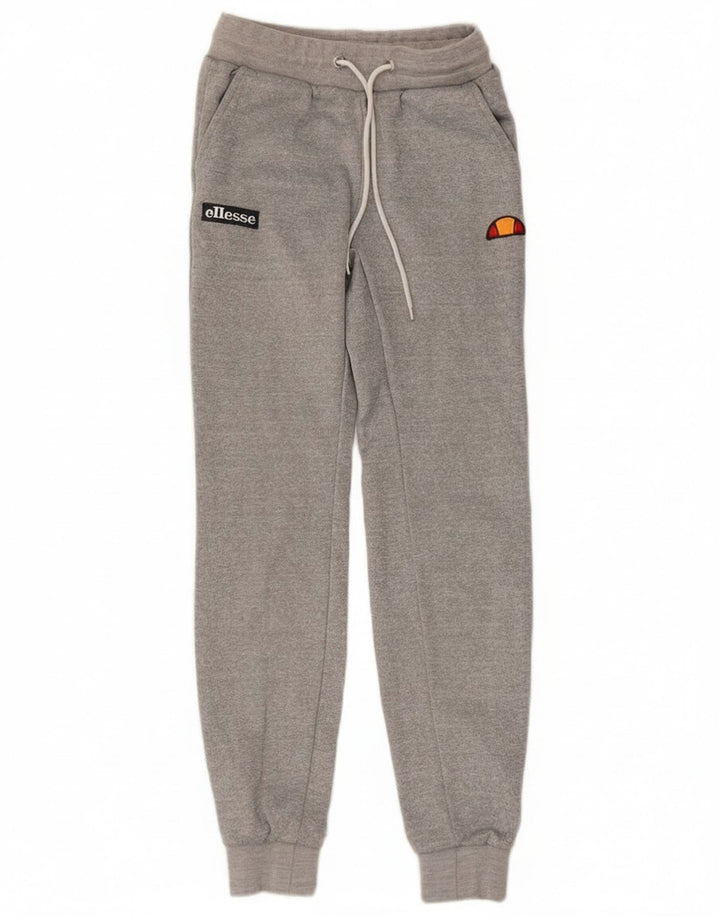 Ellesse Womens Tracksuit Trousers Joggers UK 4 XS Grey Polyester
