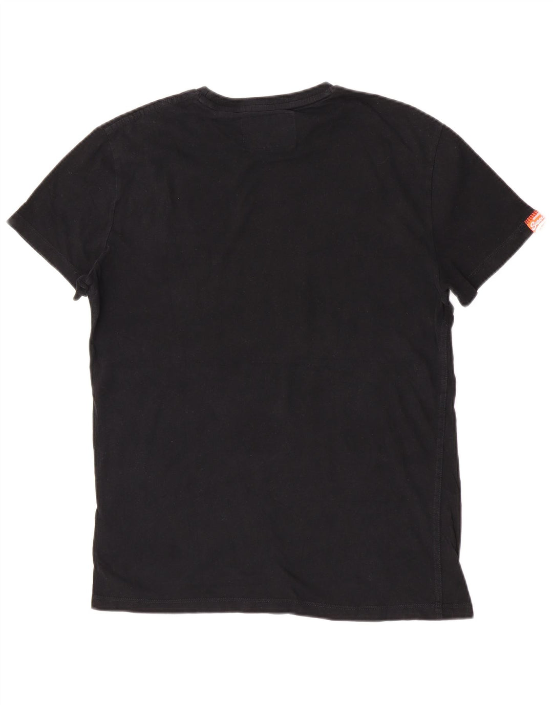 T-shirt da uomo Superdry Top in cotone nero medio