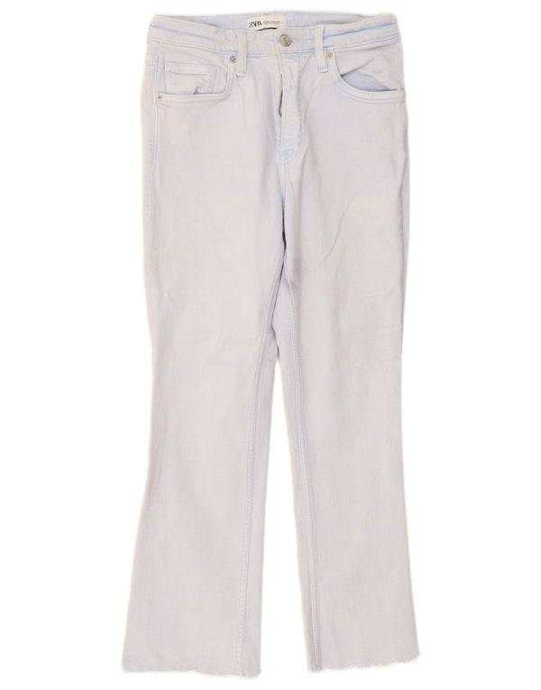 Zara Womens Straight Jeans EU 38 Small W28 L26 Blue