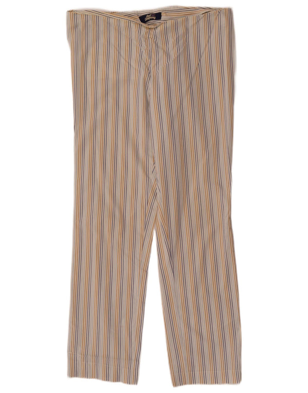 Best Company Damen-Freizeithose W32 L28 Mehrfarbige Nadelstreifen