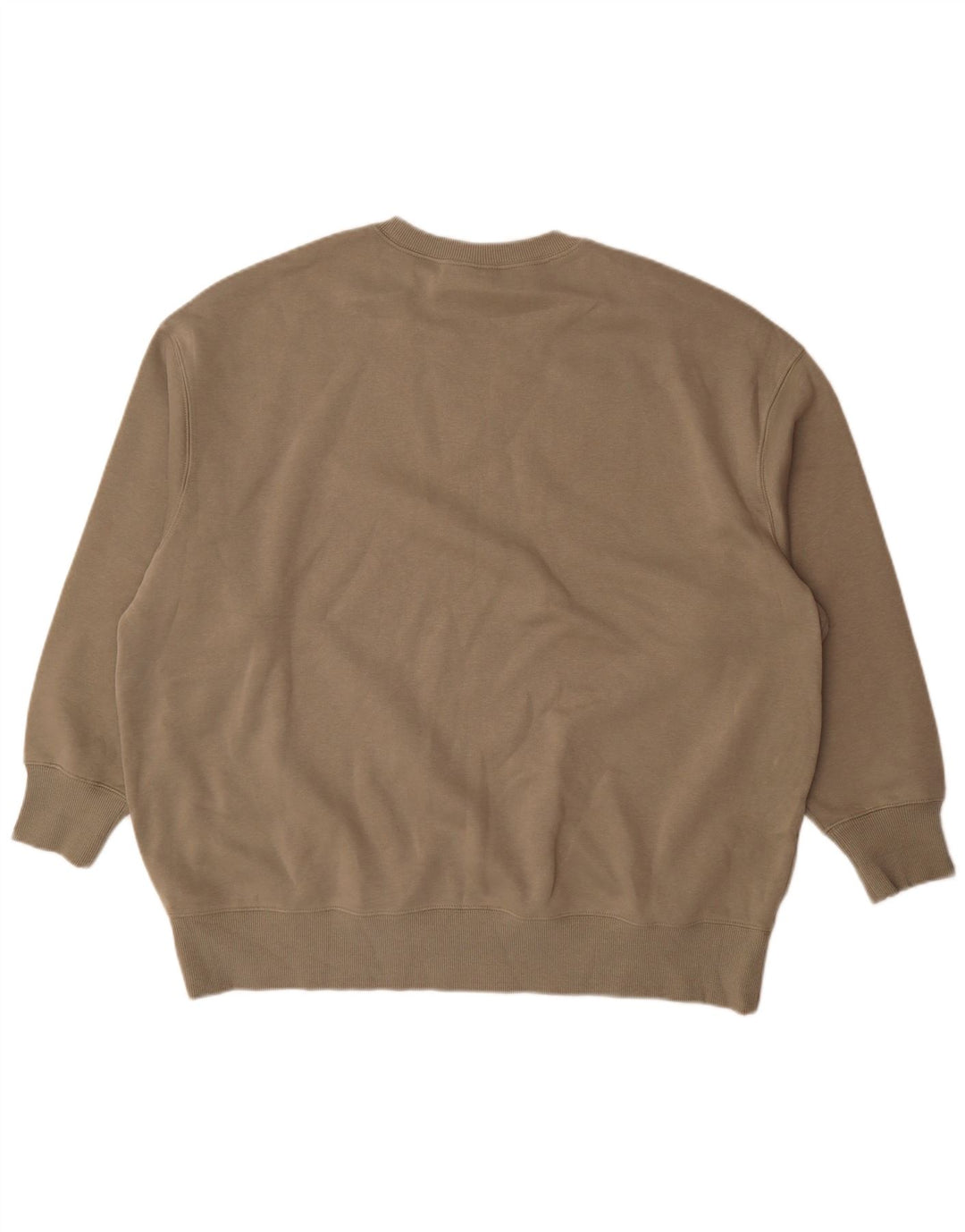 Nike Dame Sweatshirt Jumper UK 18 XL Grå Bomuld