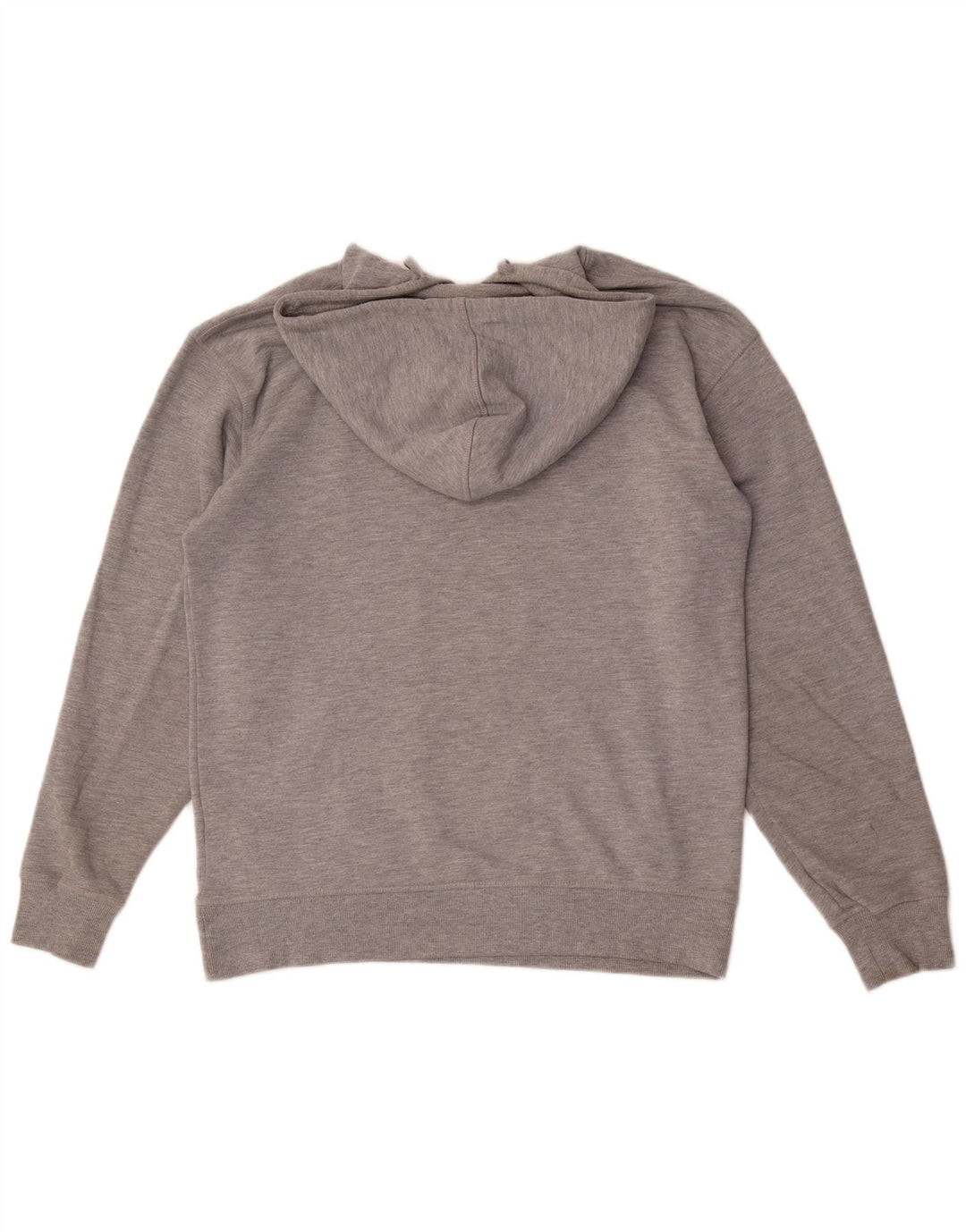 Zara Mens Hoodie Jumper Medium Grey Polyester