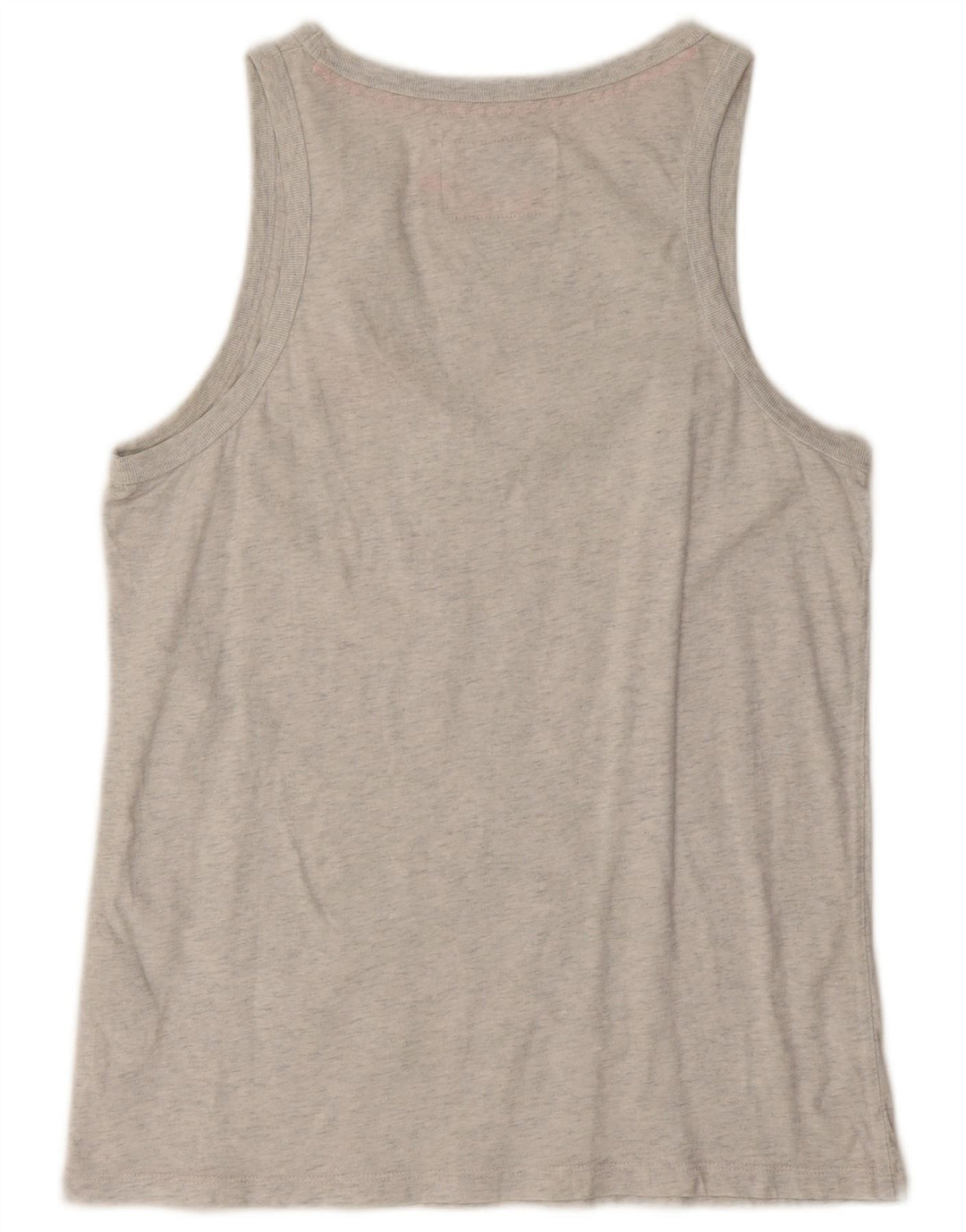 Superdry Mens Vest Top Large Grey Cotton