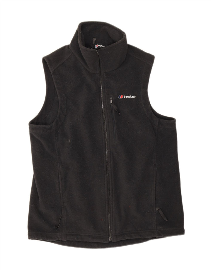 Berghaus Mens Fleece Gilet UK 38 Medium Black Polyester